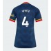 Arsenal Ben White #4 Dámské Venkovní Dres 2026-27 Krátkým Rukávem Arsenal Ben White #4 Dámské Venkovní Dres 2026-27 Krátkým Rukávem